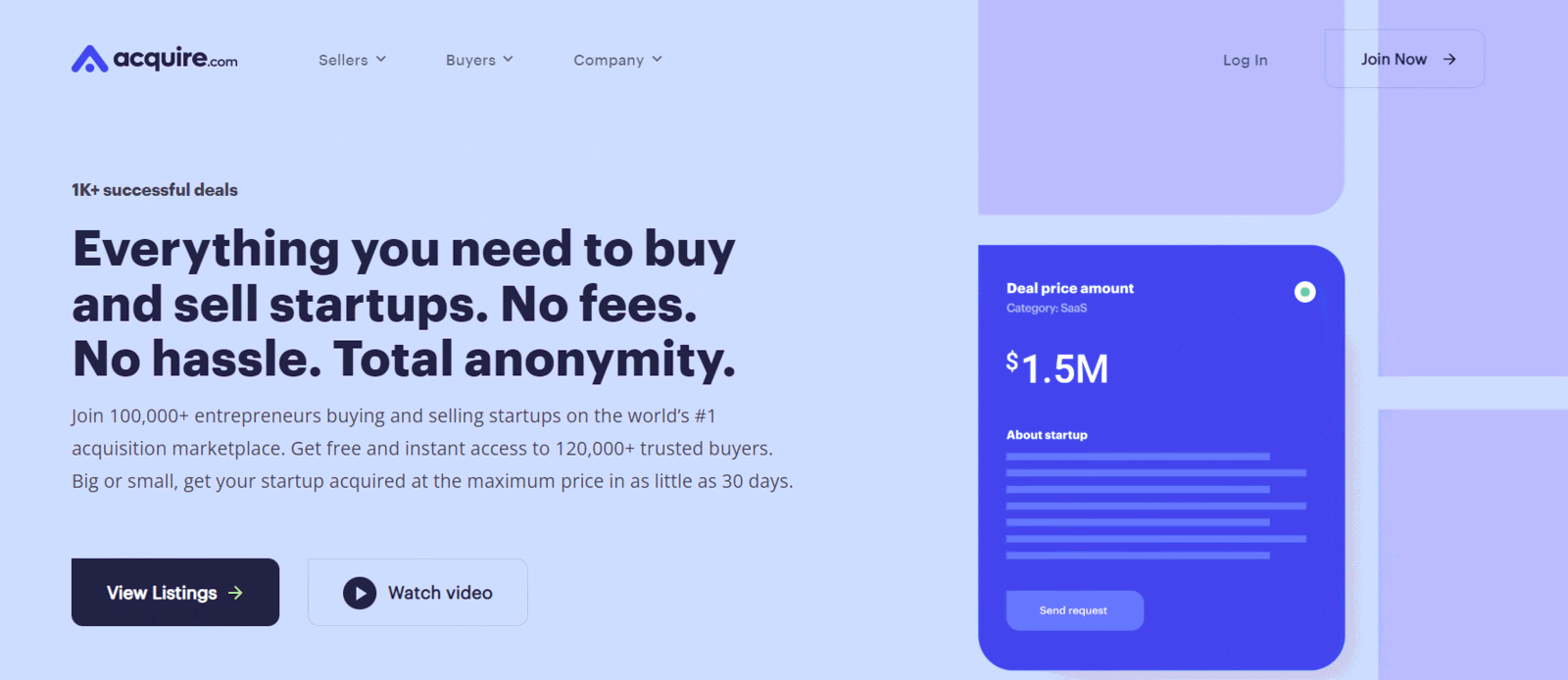 Micro Acquire rebrand: MicroAcquire.com to Acquire.com