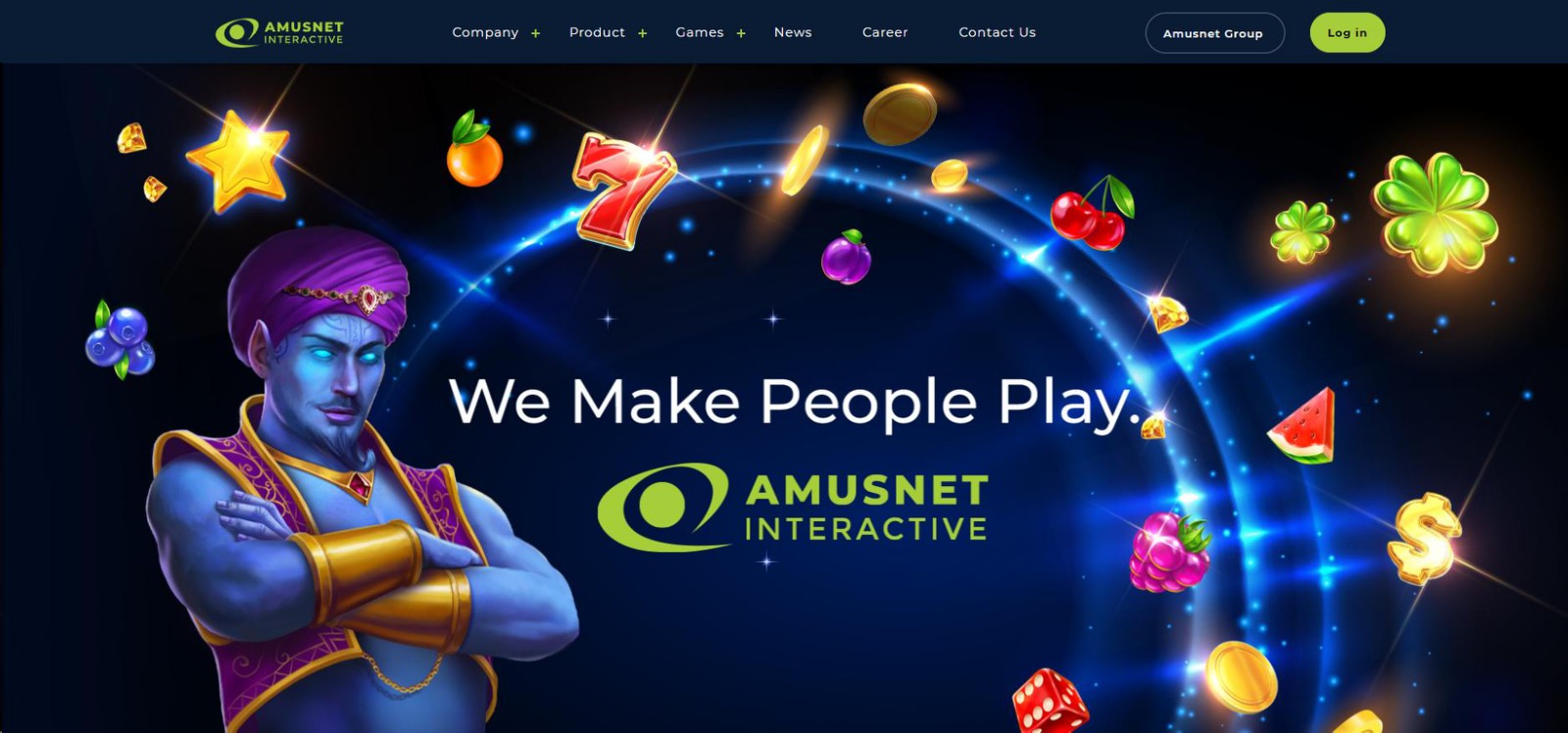 Amusnet rebrand: EGT-Interactive.com to Amusnet.com