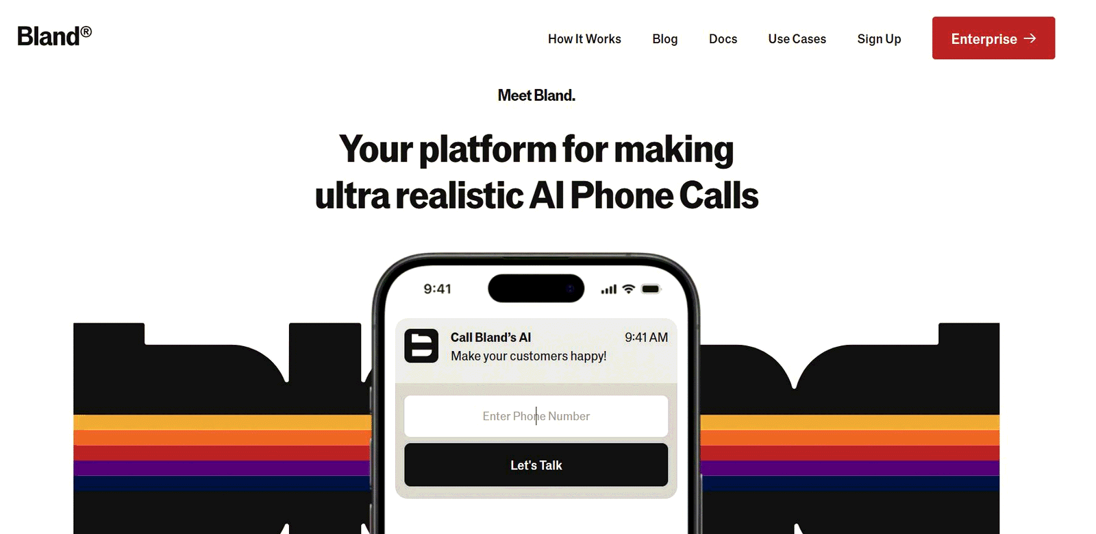 Bland rebrand: Bland.ai to Bland.com