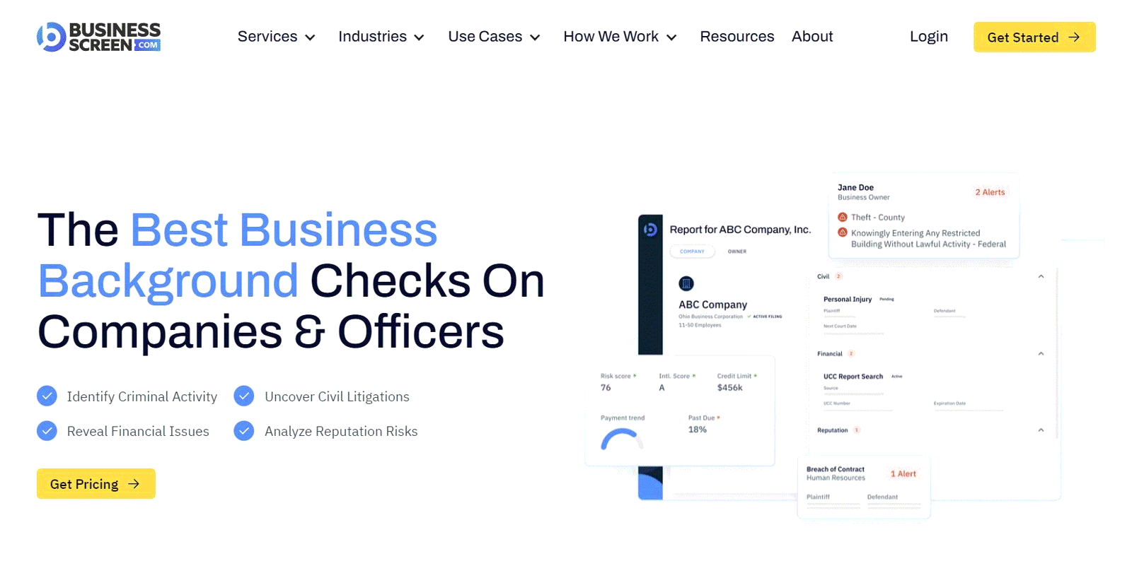 BusinessScreen.com rebrand: CSBusinessScreen.com to BusinessScreen.com