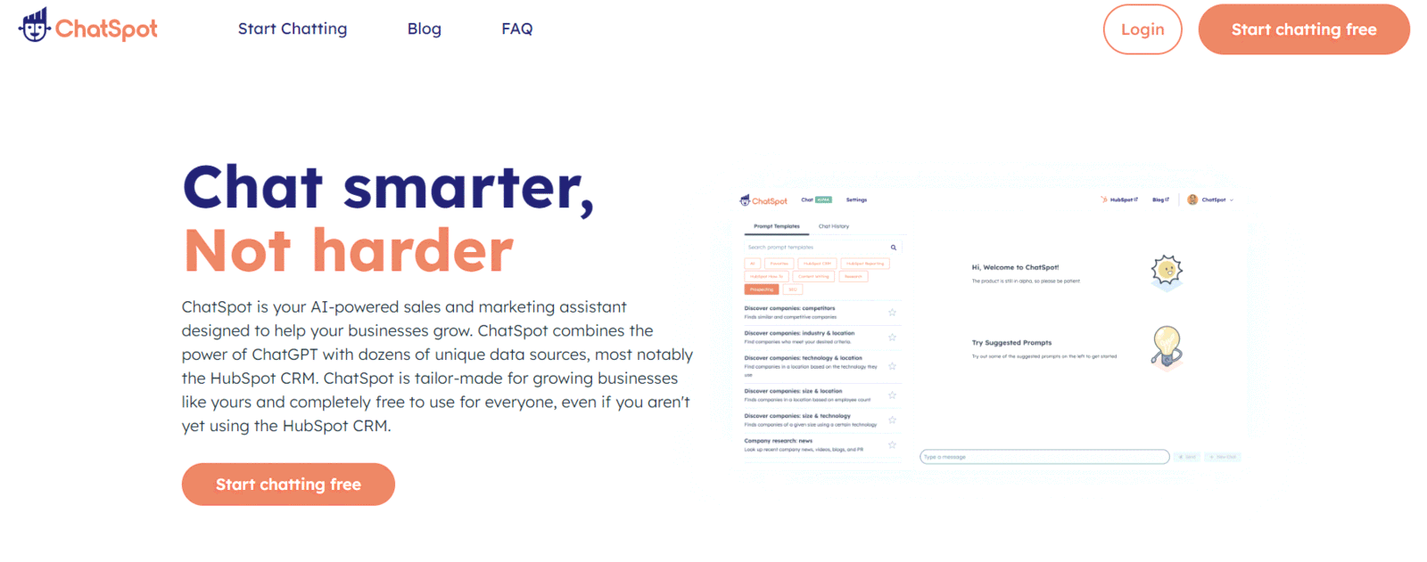 ChatSpot rebrand: ChatSpot.ai to ChatSpot.com