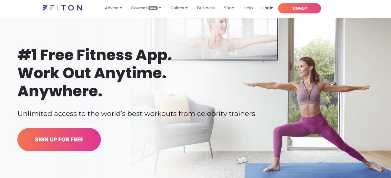 FitOn rebrand: FitOnApp.com to FitOn.com