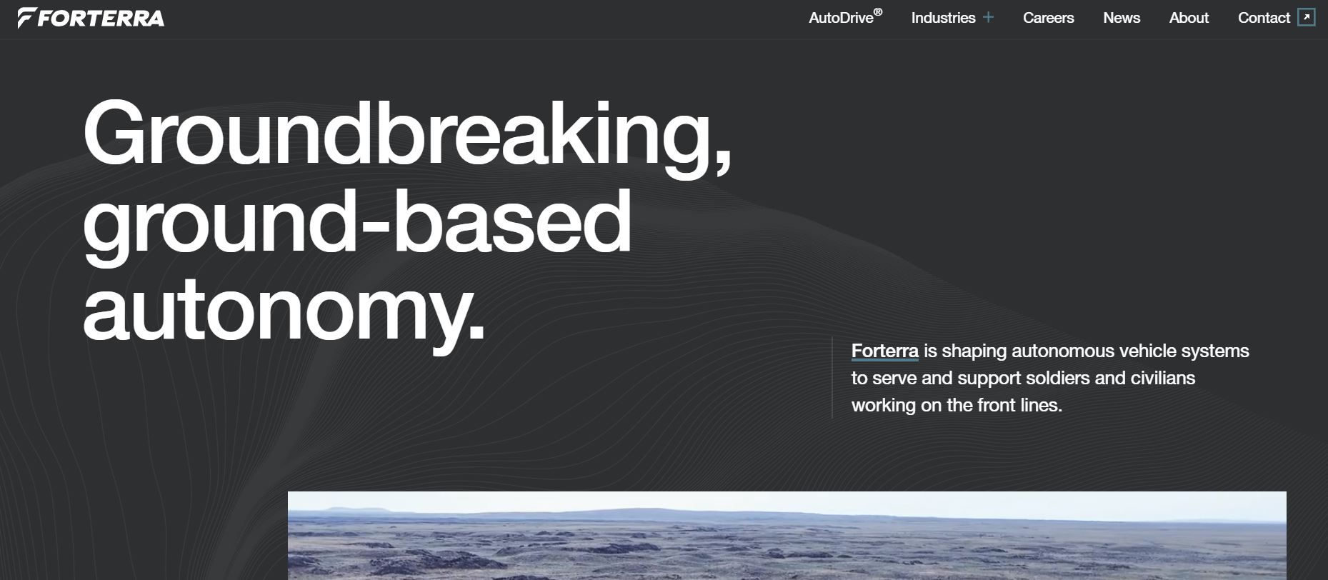 Forterra rebrand: RoboticResearch.com to Forterra.com