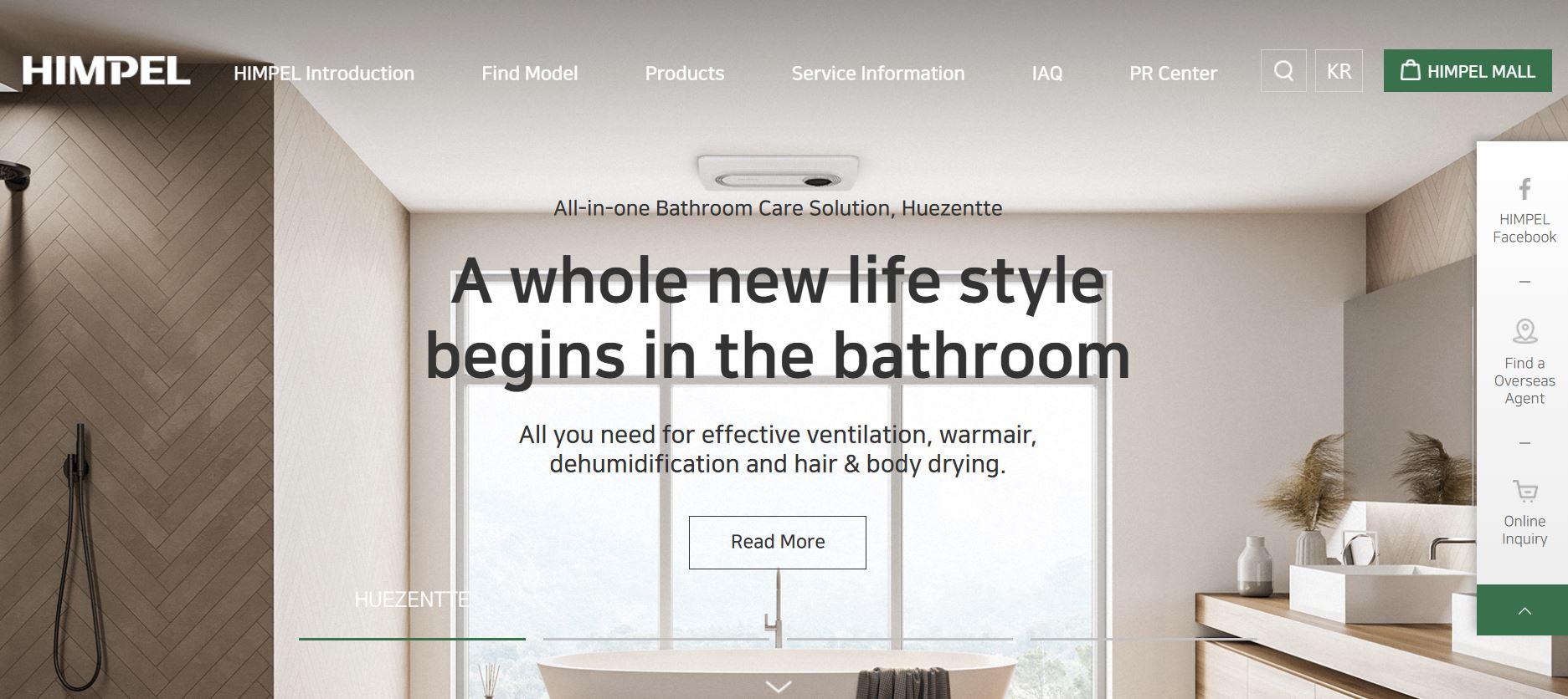 Himpel rebrand: Himpel.co.kr to Himpel.com