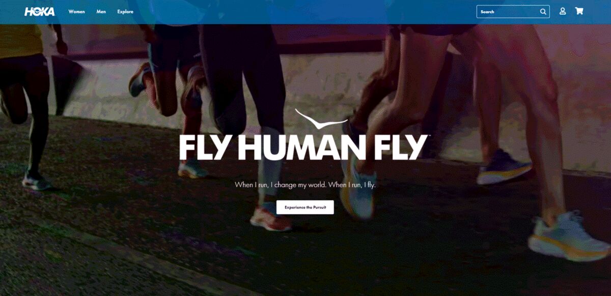 Hoka rebrand: HokaOneOne.com to Hoka.com