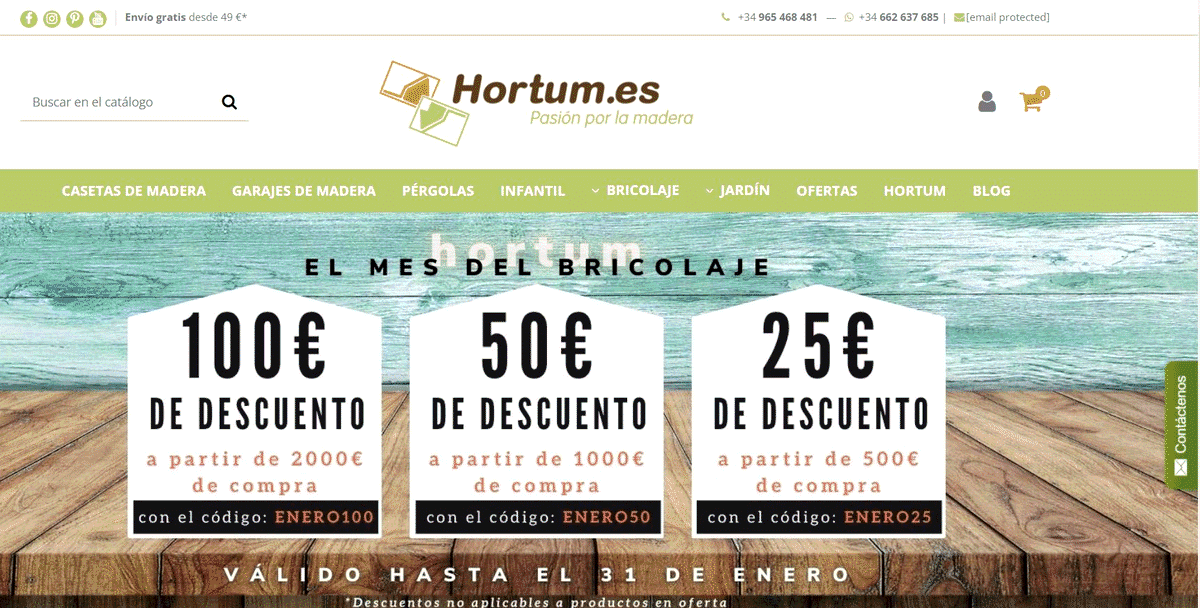 Hortum rebrand: Hortum.es to Hortum.com