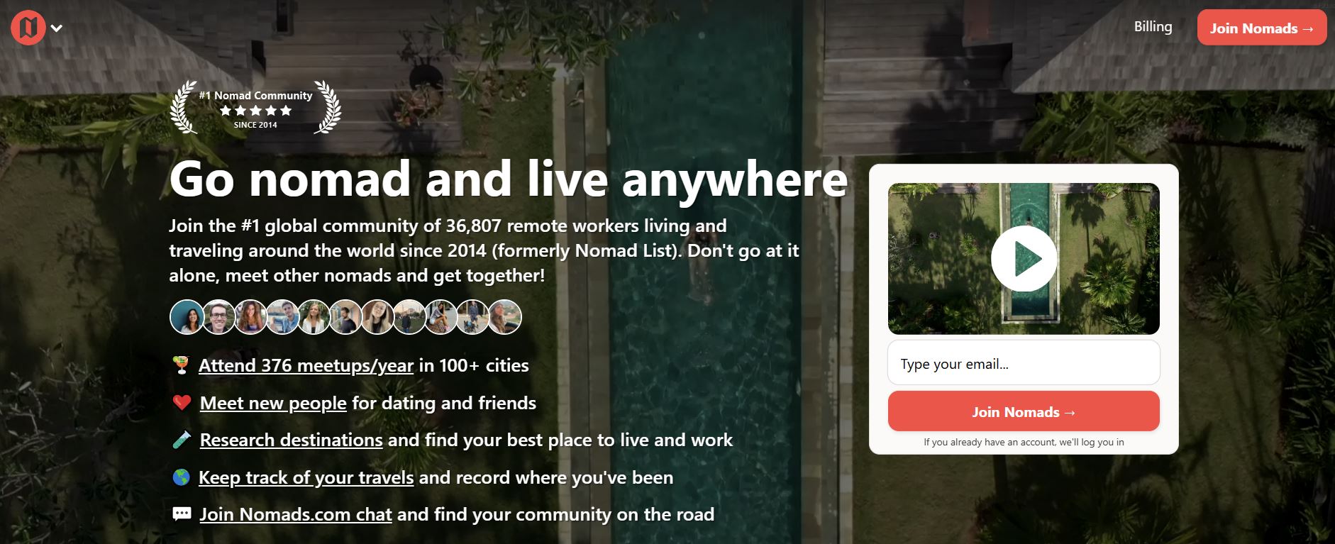 Nomads.com rebrand: NomadList.com to Nomads.com