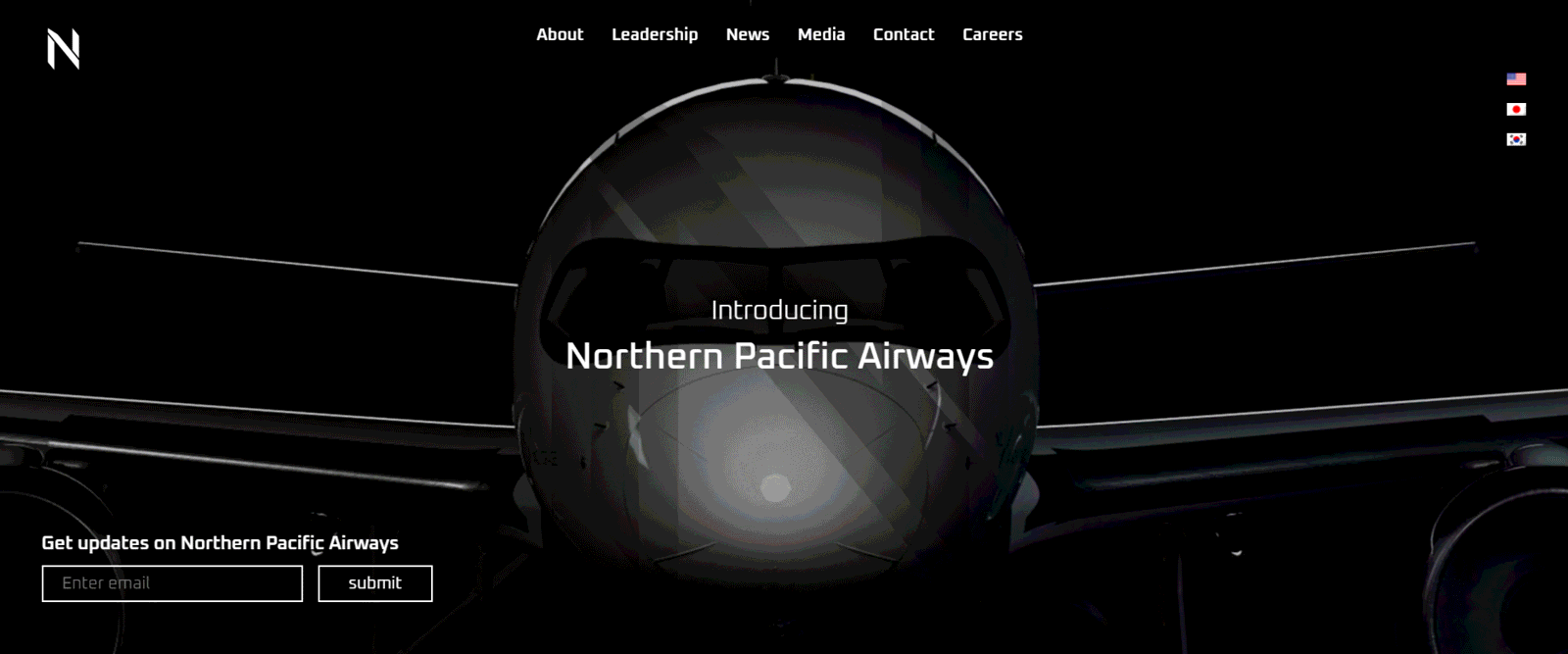 Northern Pacific Airways rebrand: FlyNp.com to NP.com