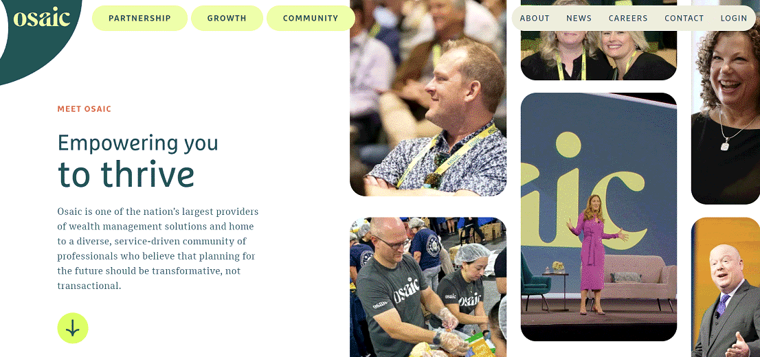 Osaic rebrand: AdvisorGroup.com to Osaic.com