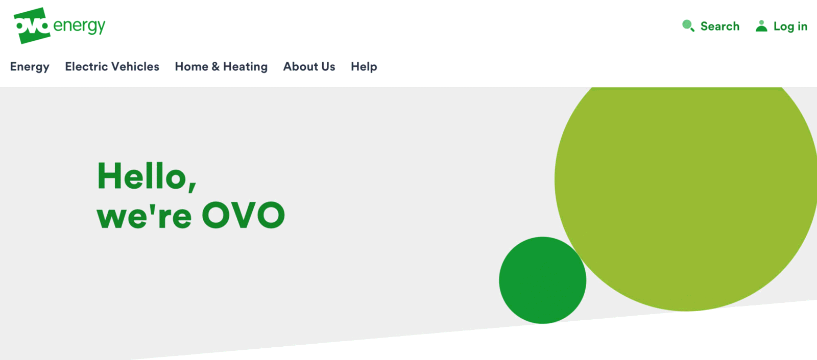 Ovo Energy rebrand: OvoEnergy.com to Ovo.com