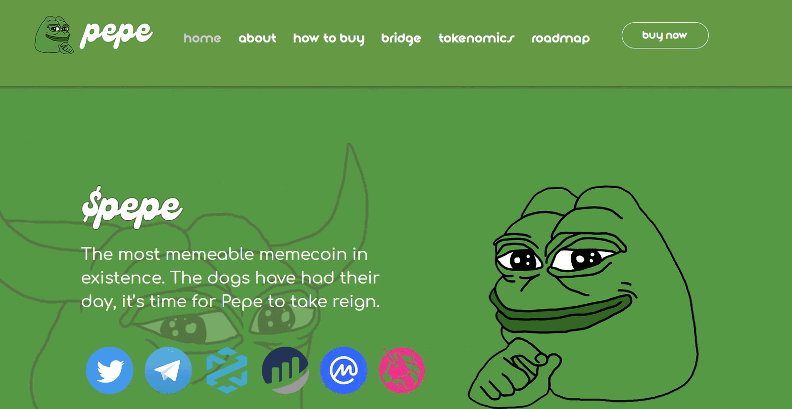 Pepe rebrand: Pepe.vip to Pepe.com