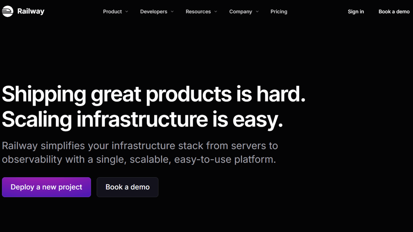 Railway rebrand: Railway.app to Railway.com