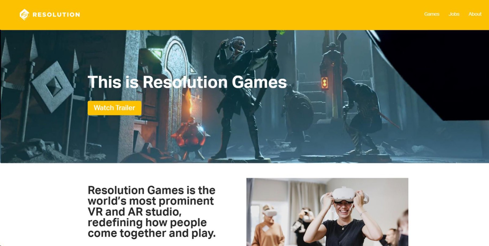 Resolution Games rebrand: ResolutionGames.com to Resolution.com