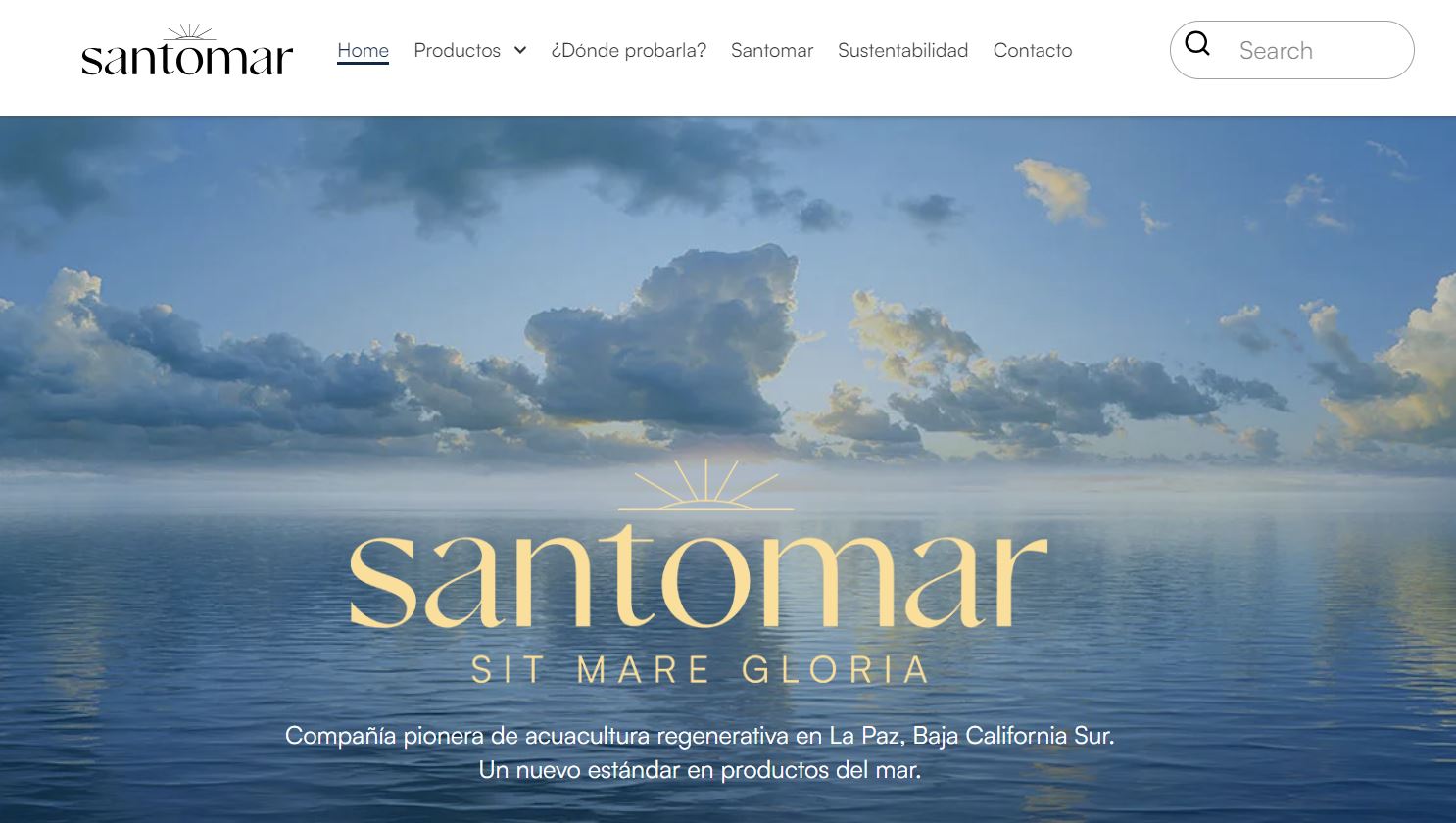 Santomar rebrand: EarthOceanFarms.com to Santomar.com
