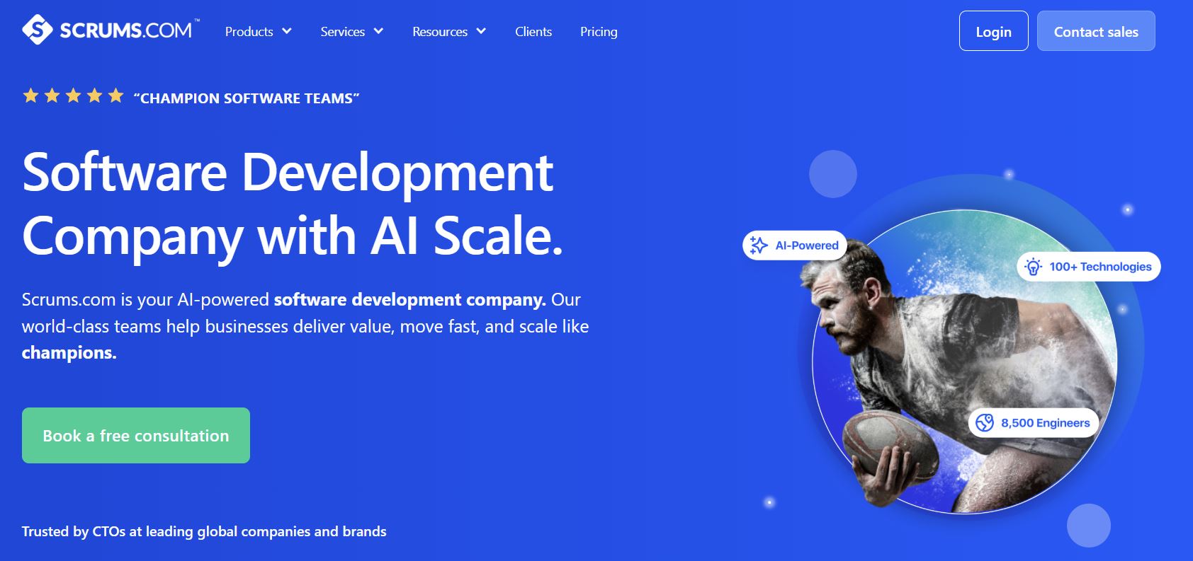 Scrums.com rebrand: SovTech.com to Scrums.com