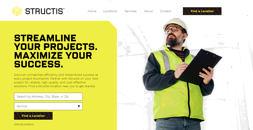 Structis rebrand: MidsouthFloorsGA.com to Structis.com