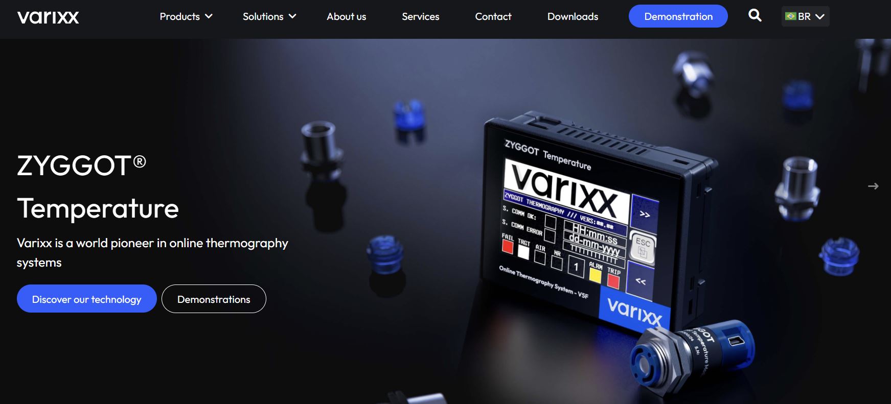 Varixx rebrand: Varixx.com.br to Varixx.com