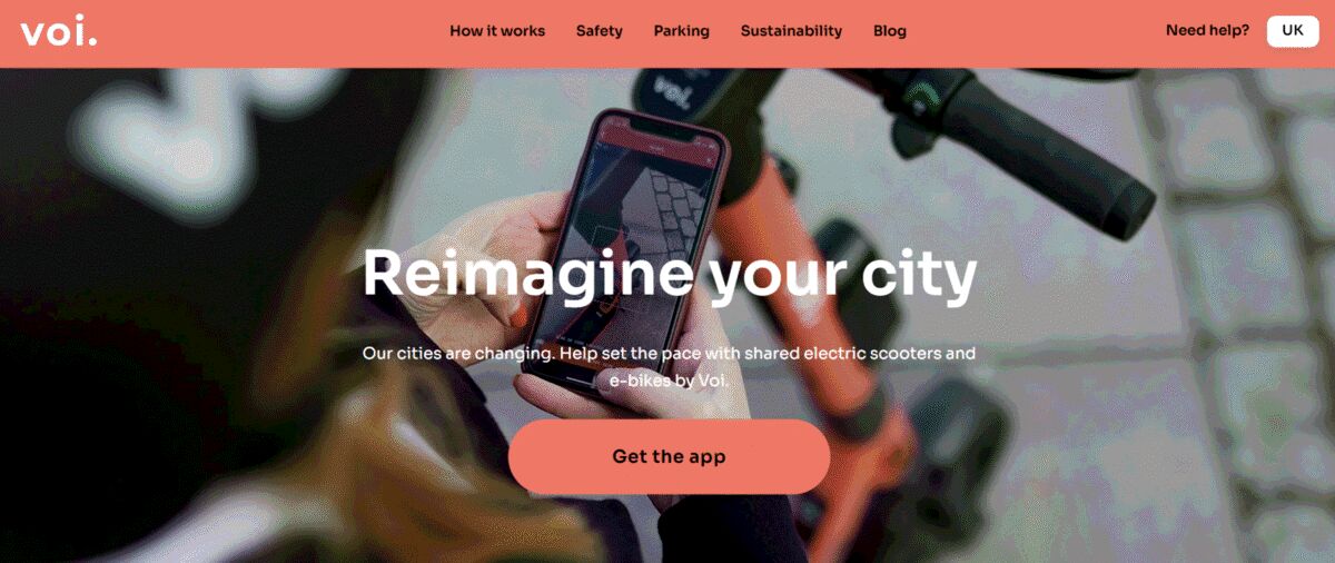 Voi rebrand: VoiApp.io to Voi.com