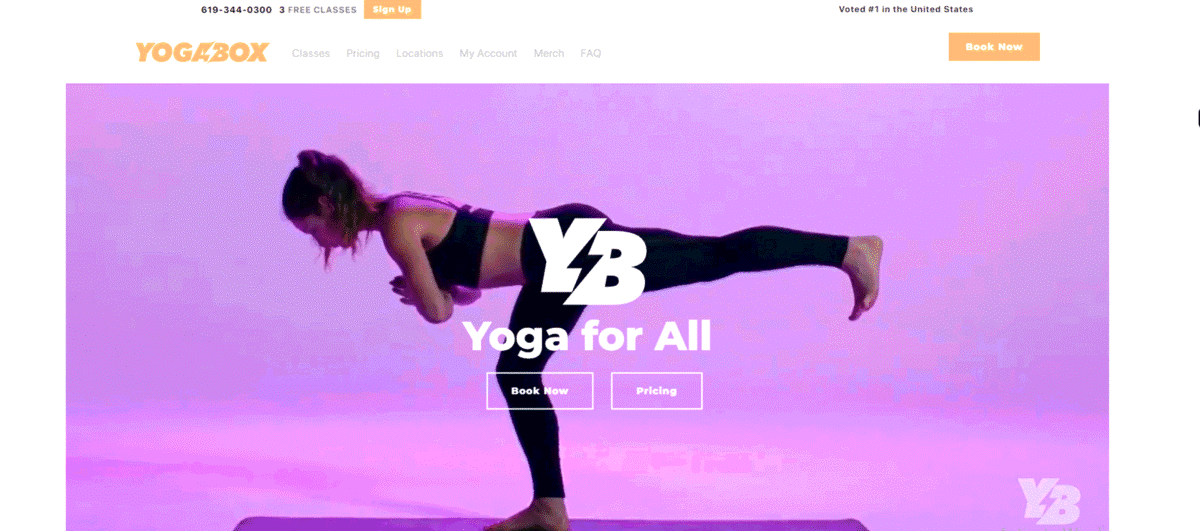Yogabox rebrand: TheYogabox.com to Yogabox.com