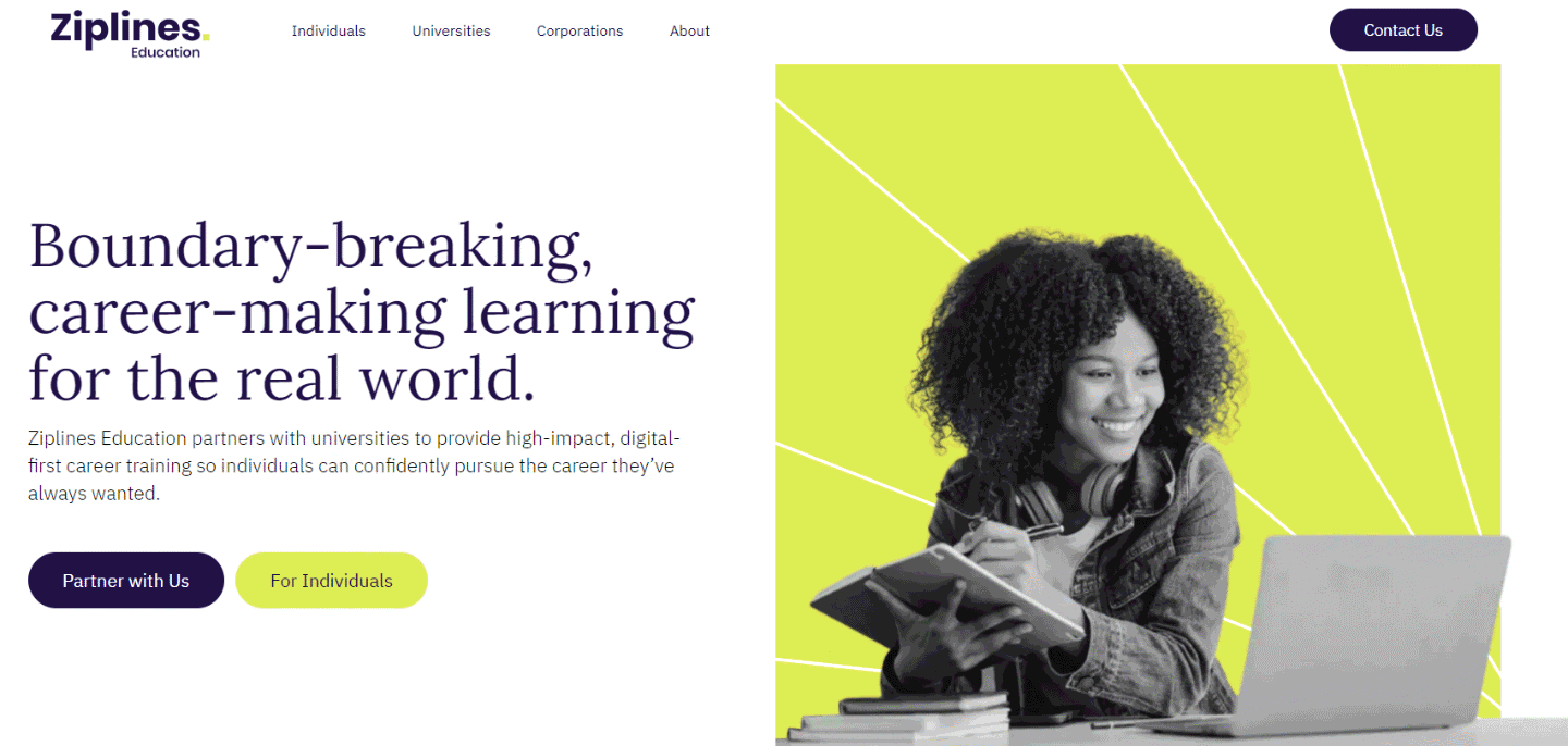 Ziplines Education rebrand: GreenFig.com to Ziplines.com